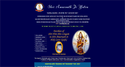 Desktop Screenshot of amarnathyatra.org